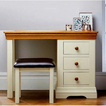 Oak 04 : Bàn Làm Việc Và Ghế Đôn